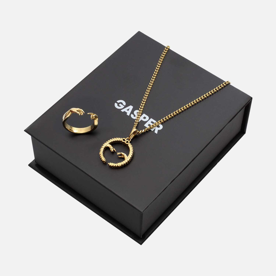 Creation of Adam Pendant & Ring Gift Set