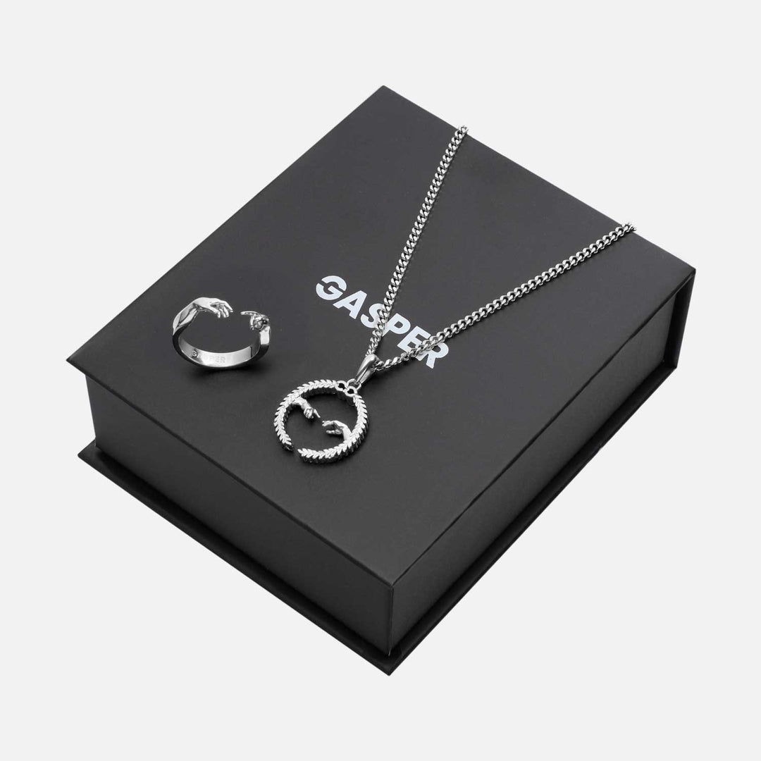 Creation of Adam Pendant & Ring Gift Set