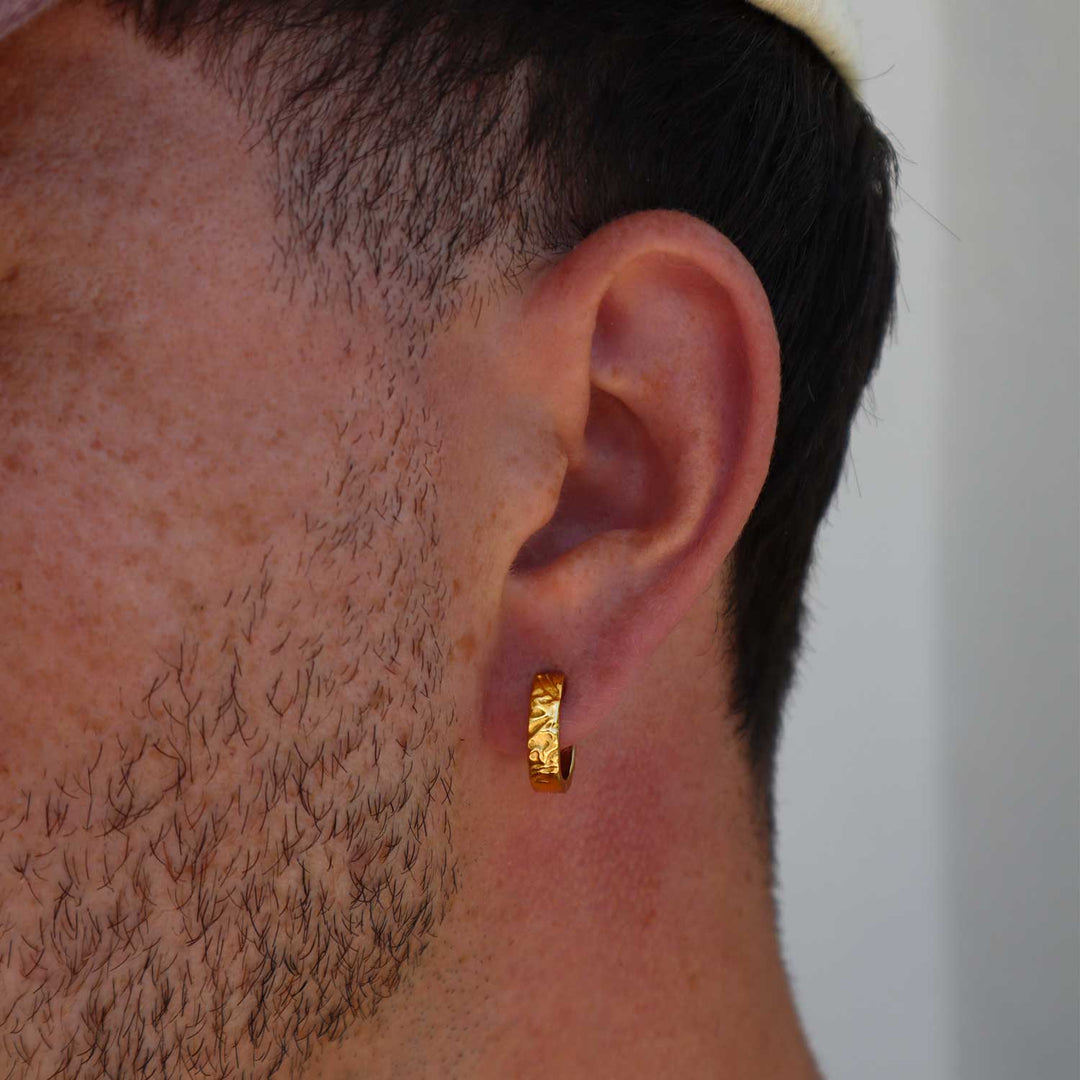 Crumpled Earrings