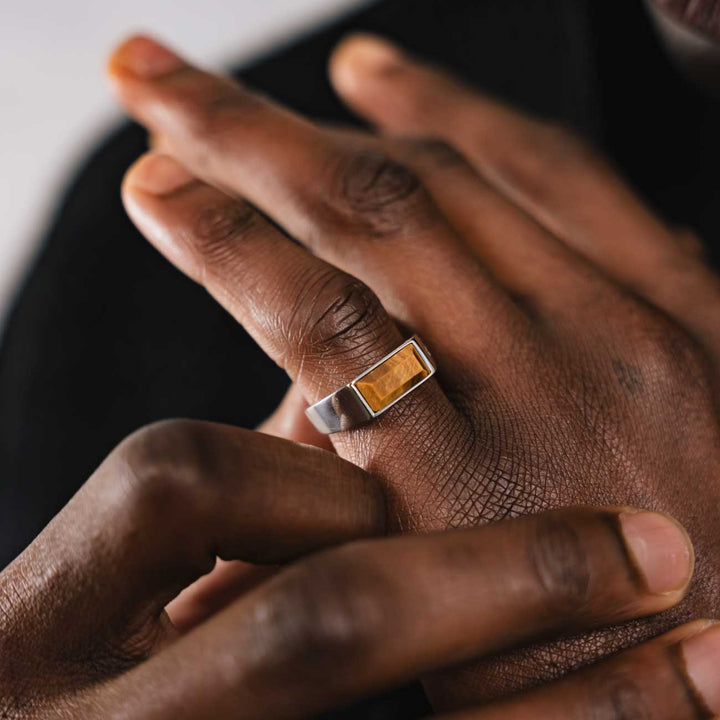 Pristine - Tigers Eye | Premium Ring | GASPER.CO