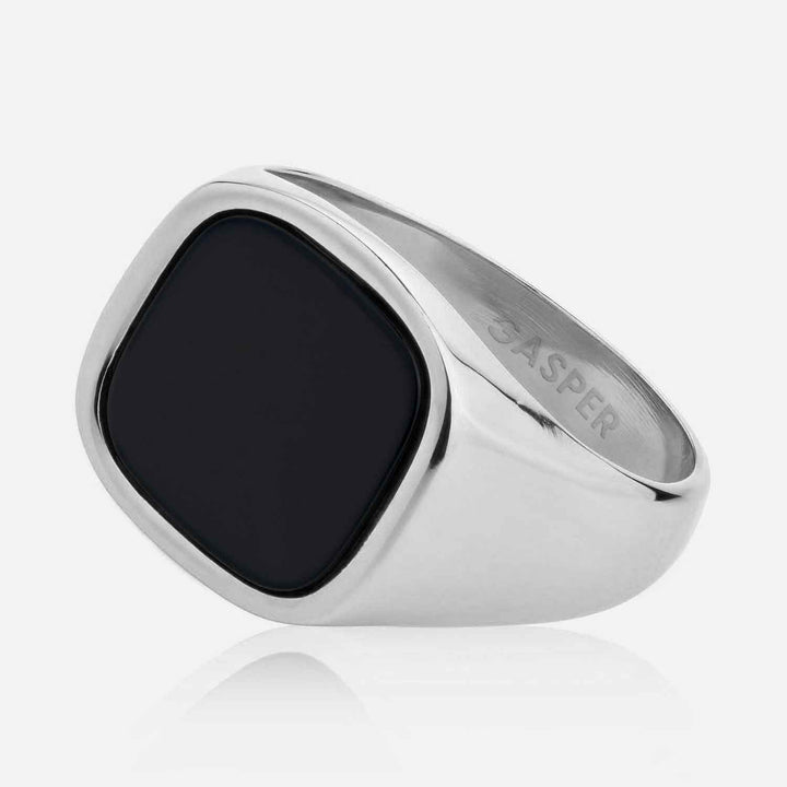 Square Onyx Ring | Premium Ring | GASPER.CO