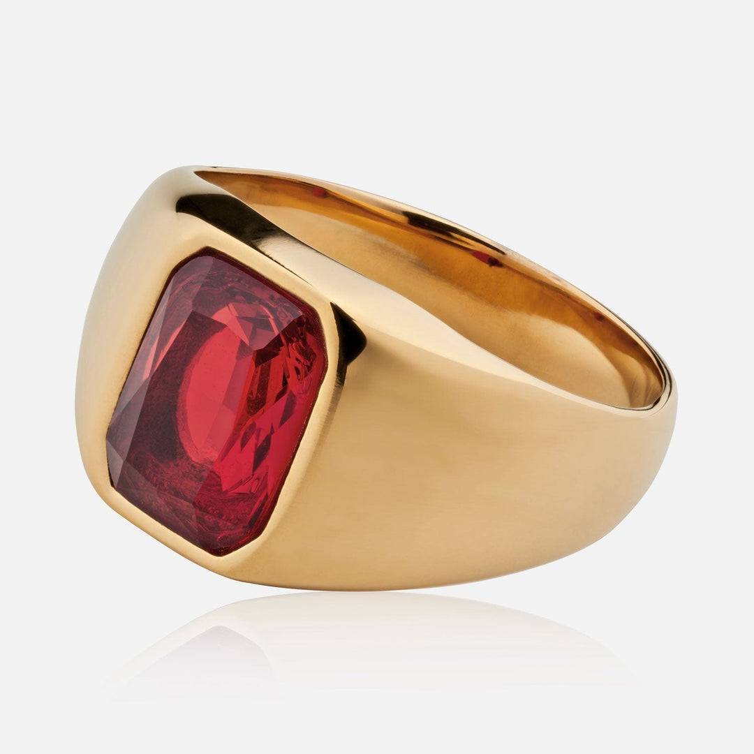 Emile Ruby Ring | Premium Ring | GASPER.CO